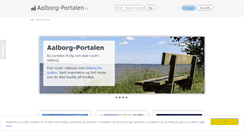 Desktop Screenshot of aalborg-portalen.dk